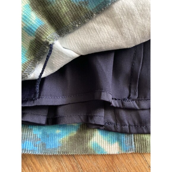 Anthropologie Postmark Moth Bundle of 2 Skirts Medium 10 Floral Turquoise Red - Picture 10 of 16